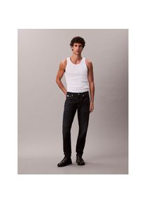 Calvin Klein Jeans, Herren, Slim-fit-Jeans &raquo;SLIM TAPER JEANS&laquo; Slim fit, SAPPHIRE TANGO, L&auml;nge 34, 31 -L&auml;nge 34, SAPPHIRE TANGO, Slim-fit-Jeans von 