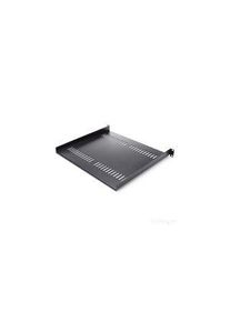 StarTech.com Vented Rack Mount Cantilever Tray, 400mm, Schwarz - CABSHELF116V
