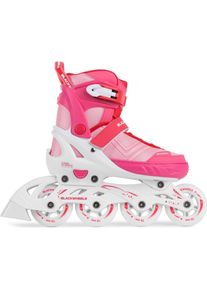 Blackwheels, Unisex, Rollschuhe, Playful (32, 33, 34, 35), Rosa, Weiss