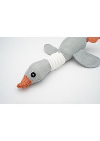 Wuff Ente Stoffspielzeug, grau