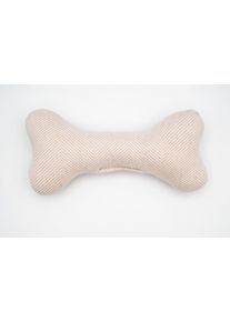 Wuff Knochen Stoffspielzeug, creme