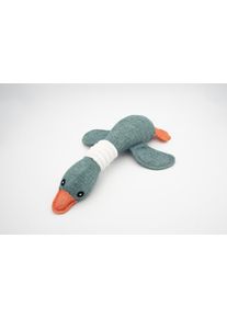 Wuff Ente Stoffspielzeug, blau
