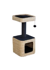 Karlie giacinto d'acqua tiragraffi Sombra S nero/naturale per gatti