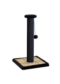 Karlie Meuble griffoir en jacinthe d'eau Sombra XS noir/nature Accessoires pour chats