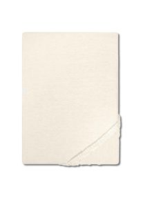 Castell fitted sheet microfiber interlock jersey champagne 90 x 190 - 100 x 200 cm