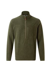 Sherpa Rolpa Eco Zip Tee Fleece jumper Men (S, olive)