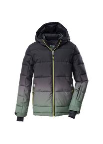 Killtec Boy's KSW 382 Ski Qltd Jacket Ski jacket Kids (128, grey)
