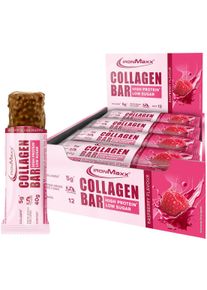 IronMaxx Collagen Bar, 12 x 40 g Riegel, Raspberry
