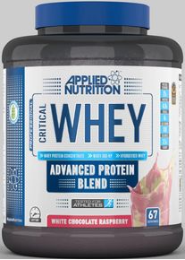 Applied Nutrition Critical Whey, 2000 g Dose, White Chocolate Raspberry