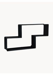 Gubi Półka ścienna z metalu Dédal Czarny Metal S 91 x W 51 cm
