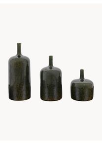 Gallery Direct Set of Vases Vormark, Set of 3 Green Sæt med forskellige størrelser