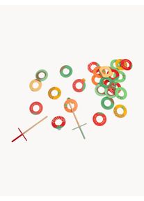 BS Toys Juego infantil Catch The Fruit, 41 pzas. Madera, Madera maciza, Tela &Oslash; 9 cm