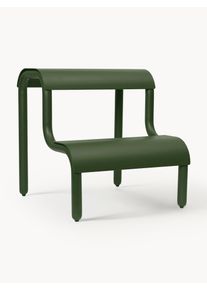 Ferm Living Kids Skammel til børn i metal Up Step Grøn Metal B 34 x H 36 cm