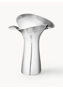 Georg Jensen Wazon ze stali szlachetnej Bloom Botanica, W 33 cm Srebrny Metal Ø 9 x 33 cm
