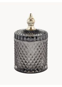 Lene Bjerre Bote decorativo Myan Gris Vidrio Ø 10 x Al 18 cm