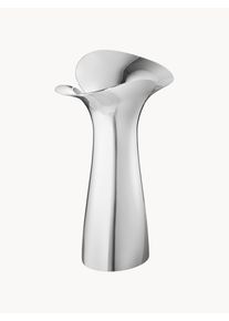 Georg Jensen Wazon ze stali szlachetnej Bloom Botanica, W 22 cm Srebrny Metal Ø 8 x 22 cm