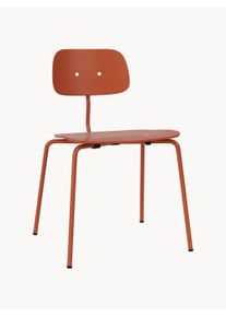 Montana Furniture Krzesło Kevi 2060 Pomarańczowy Metal, Drewno S 53 x G 51 cm