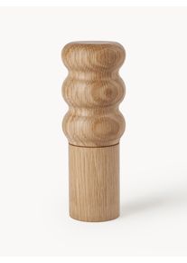 Broste Copenhagen Mlynček na koreniny z dubového dreva Edgar Béžová Drevo, Masívne drevo Ø 6 x V 20 cm