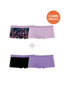 MUCHACHOMALO Dames 2+2-pack boxershorts