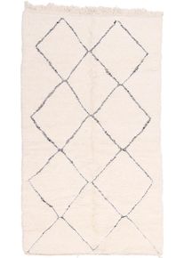 Berber Dywan 150x260 Beżowy (Maroko) Ręcznie Tkany