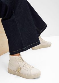 Fodrad sn&ouml;rk&auml;nga - beige - storlek 36 - bonprix