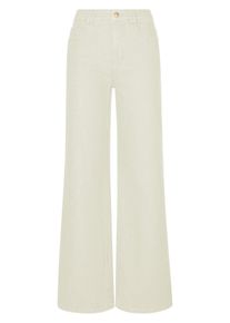 DAY.LIKE - &bdquo;Wide Leg&ldquo;-Jeans, weiss, Gr. 23, Baumwolle