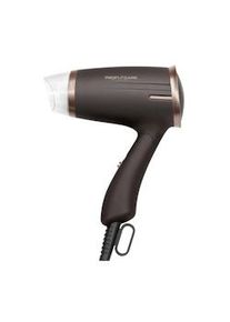 PROFICARE HT 3009 Secador de Cabelo 2 níveis temperatura viagens, MarroM