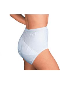 Panska Zdravotn&eacute; naťahovacie ochrann&eacute; nohavičky biela veľkosť 54/56