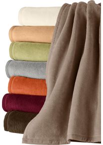 Biederlack unisex Deka hnedosivá veľkosť 100 x 150 cm - Pléd cez kolená