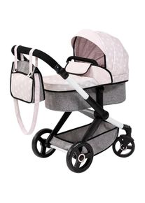 BAYER, Kombi-Puppenwagen &raquo;Xeo&laquo;, Sterne beige, Kombi-Puppenwagen