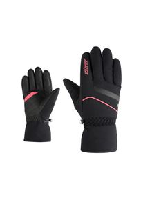 Ziener, Damen, Skihandschuhe &raquo;KAIPO-Z glove lady&laquo;, black.pink lily, 7, black.pink lily, warmer Skihandschuh durch Ziener THERMOSHIELD