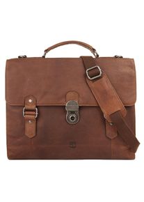 Bodenschatz , Aktentasche, echt Leder , cognac