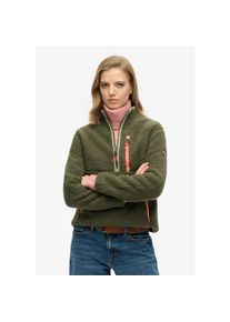 Superdry , Fleecepullover »OUTDOOR HALF ZIP FLEECE« , Dusty Olive Green , XS , XS , Outdoor Fleeceshirt von Superdry