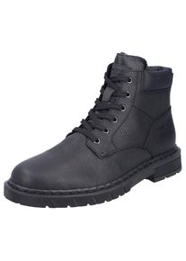 Rieker , Winterstiefelette, Winterboots, Klassik-Stiefelette mit Innenreißverschluss , schwarz , 42 , 42 , Klassische Schnürstiefelette mit...