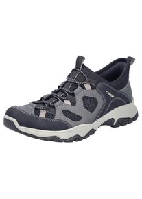 Rieker , Slip-On Sneaker, Trekkingschuh, Outdoorschuh, Schlupfschuh mit Gummizug , schwarz-grau , 42 , 42 , Ready2GO - Sneaker mit leichtem Einschlupf