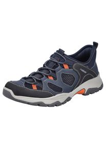 Rieker , Slip-On Sneaker, Trekkingschuh, Outdoorschuh, Schlupfschuh mit Gummizug , jeansblau-schwarz , 43 , 43 , Ready2GO - Sneaker mit leichtem...