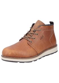 Rieker , Winterboots , Schnürboots, Casual-Stiefelette mit Innenreißverschluss, Warmfutter , cognac , 47 , 47 , Schnürboots mit sportiver Laufsohle