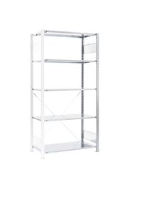 eurokraft pro Estantería ensamblable, para cajas visualizables, para cajas visualizables, estantería de ampliación, A x P 1006 x 336 mm, 5 baldas