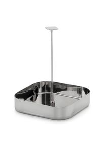 Mepra Italienisches Pendeltablett Edelstahl 15 x15 cm