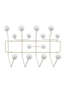 Eames Hang it all Portemanteau mural Blanc chaud Vitra