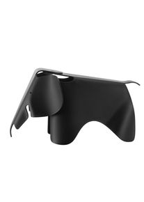 Eames Elephant tabouret RE Vitra noir profond