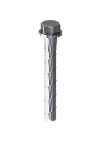 Bodemanker, voor breedvakstelling, M10 x 70 mm