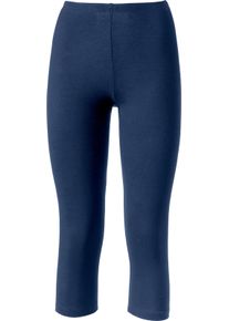 w&auml;schepur Dames Lange onderbroek in 3/4-lengte marine Maat 46