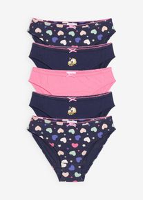 Truse til barn (5-pack), blå, størrelse 128/134, bonprix