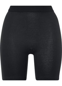 wäschepur Dames Lange slip met hoge taille zwart Maat 40