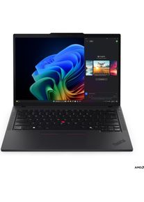 Lenovo ThinkPad T14 Gen 6 (AMD) Copilot+ PC (14", 1000 GB, 32 GB, BE), Notebook, Schwarz