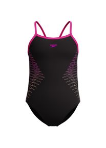 Speedo, Mädchen, Badeanzüge, Placement Thinstrap Muscleback, Rosa, (176)
