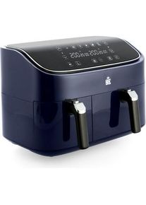 Bk Supreme Airfryer dubbel XXXL 9L 3 + 6 L (CC009011001), Fritteuse, Blau
