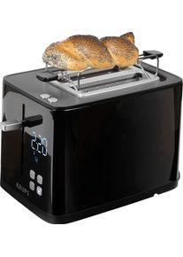 Krups Toaster »KH6418 Smart'n Light« 2 kurze Schlitze 800 W Digitaldisplay in schwarz, Größe 0