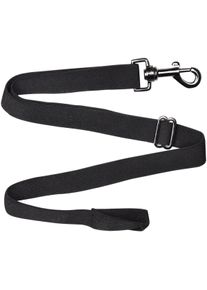 Waldhausen Beinschnüre mit Karabiner, Elastik, schwarz